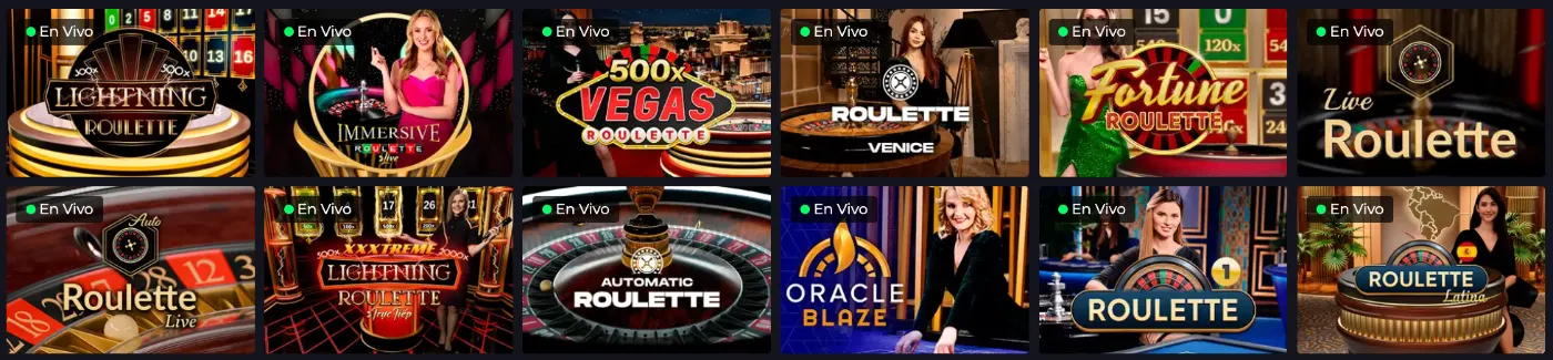 Juegos de casino en vivo con crupier en Izzi